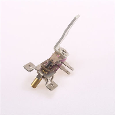 Termostato de hierro de vapor bajo con rango de temperatura de 50-250 C y bimetal ajustable