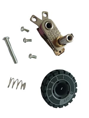 125V/16A CUL Interruptor térmico de vapor de hierro de hierro Temperatura del termostato Ciclo de ensayo de resistencia del termostato 000 veces