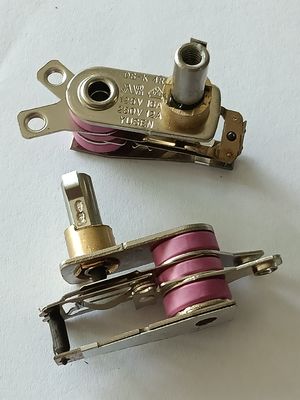 Termostato de hierro bimetálico ajustable para el hogar con ciclo de prueba de resistencia 100
