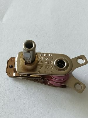 Termostato de hierro bimetálico ajustable para el hogar con ciclo de prueba de resistencia 100