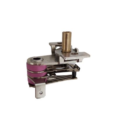 Termostato bimetal de parrilla eléctrica con rango de temperatura de 50-250 y diseño ajustable