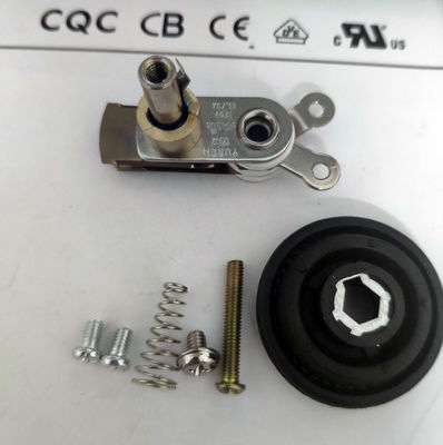 Control de temperatura hecho fácil termostato bimetal ajustable para el hierro de vapor industrial